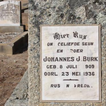 BURK Johannes J. 1909-1936