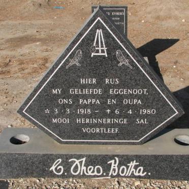 BOTHA C. Theo 1918-1980