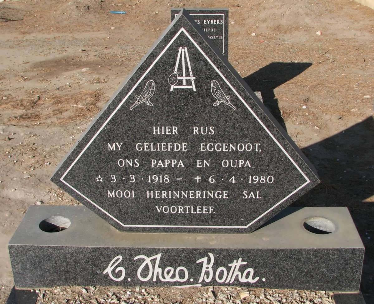 BOTHA C. Theo 1918-1980