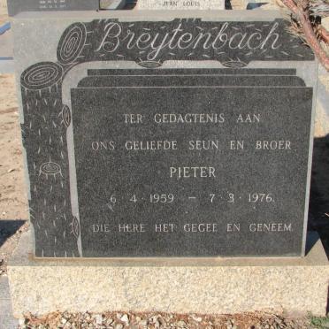 BREYTENBACH Pieter 1959-1976