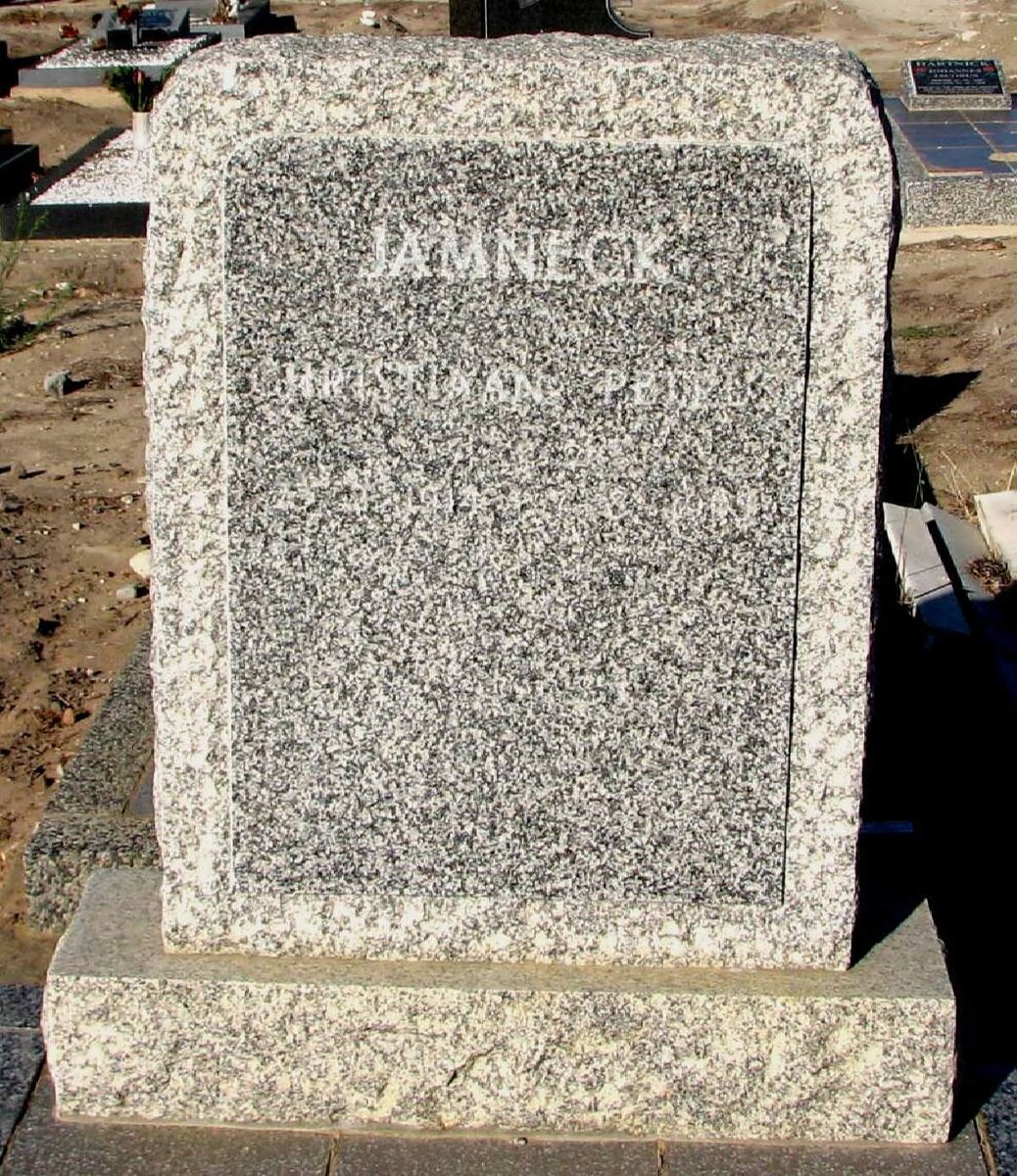 JAMNECK Christiaan Petrus