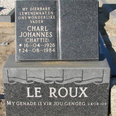 ROUX Charl Johannes, le 1926-1984