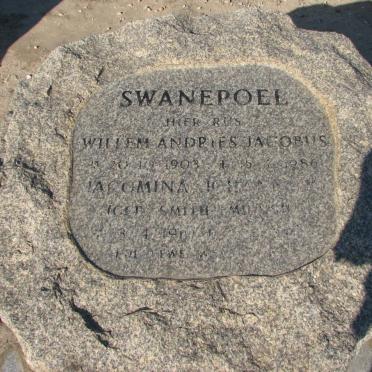 SWANEPOEL Willem Andries Jacobus 1903-1986 &amp; Jacomina Johanna SMITH