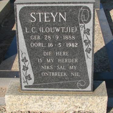STEYN L.C. 1888-1982