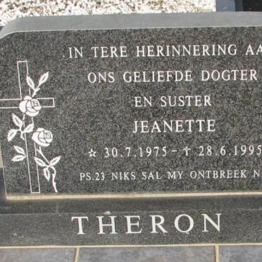 THERON Jeanette 1975-1995