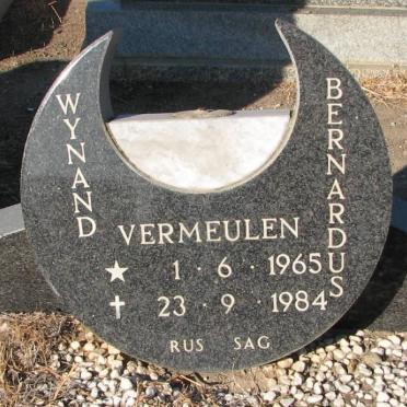 VERMEULEN Wynand Bernardus 1965-1984