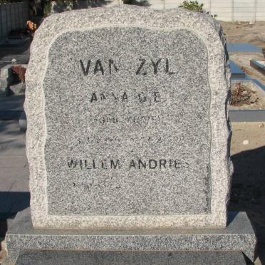 ZYL Willem Andries, van  &amp; Anna G.E. KOTZE