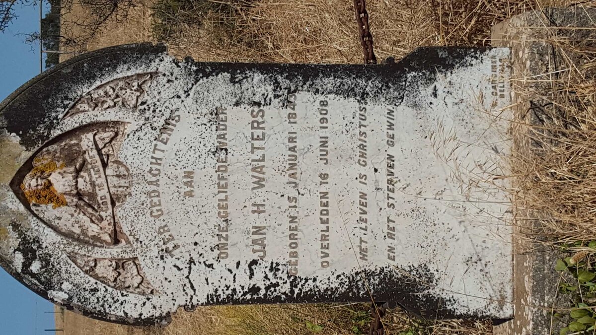 WALTERS Jan H. 1843-1908