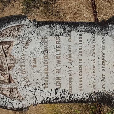 WALTERS Jan H. 1843-1908