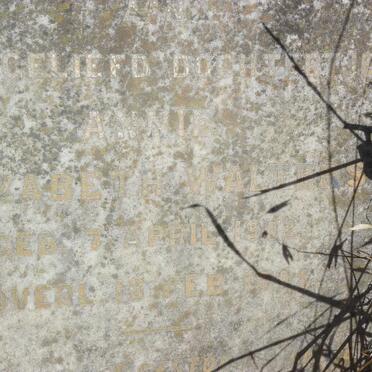 WALTERS Annie Elizabeth 1902-1905