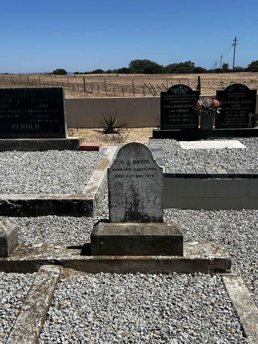 KOTZE F.J. 1875-1876