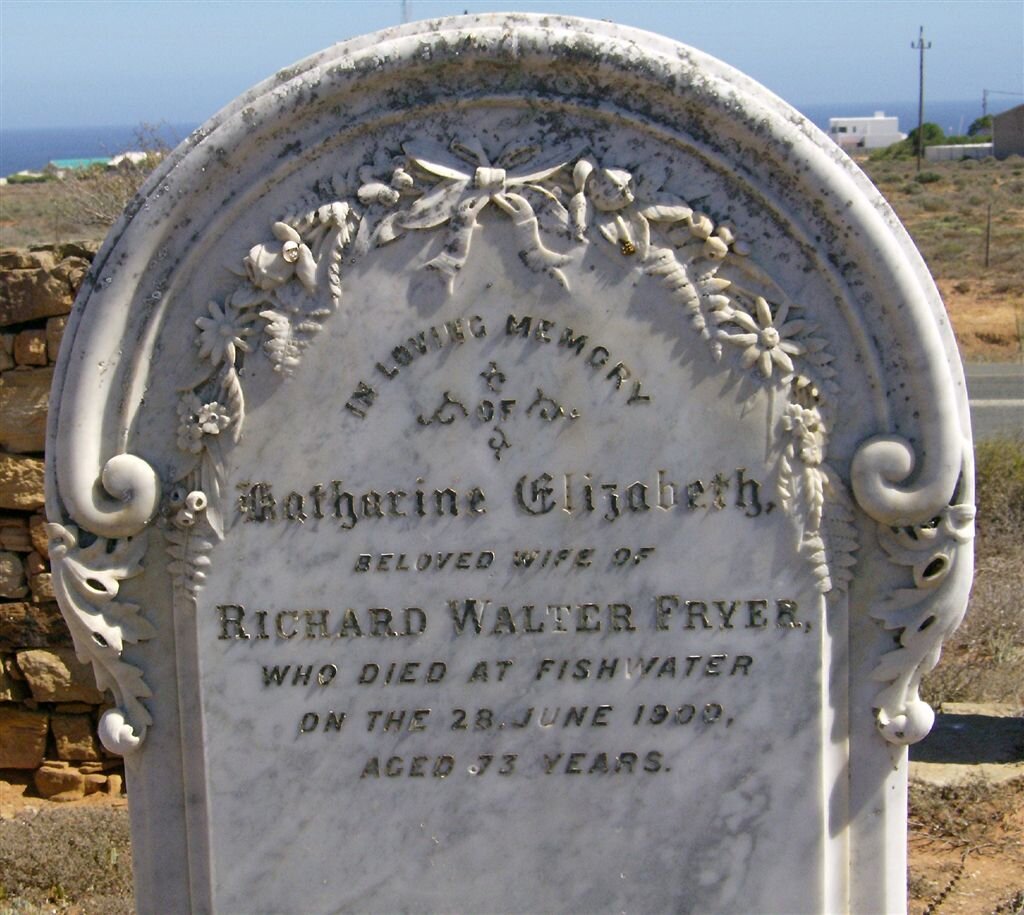 FRYER Katharine Elizabeth -1900