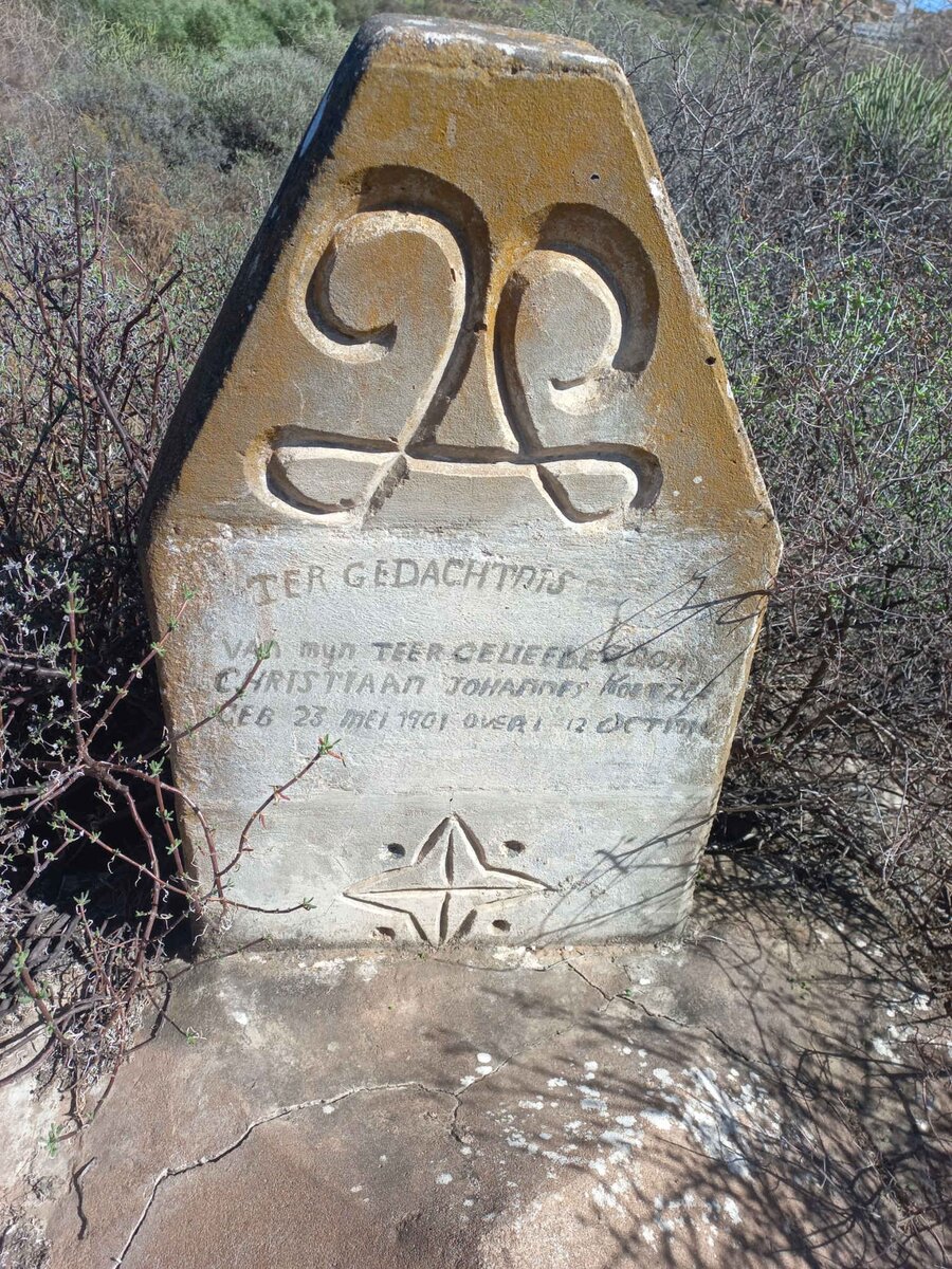 KOETZEE Christiaan Johannes 1901-1914 _1