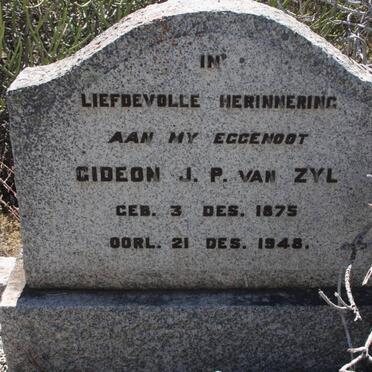 ZYL Gideon J.P., van 1875-1948