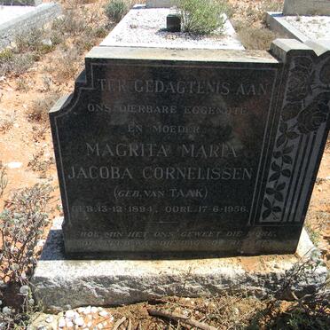 CORNELISSEN Magrita Maria Jacoba nee VAN TAAK 1894-1956