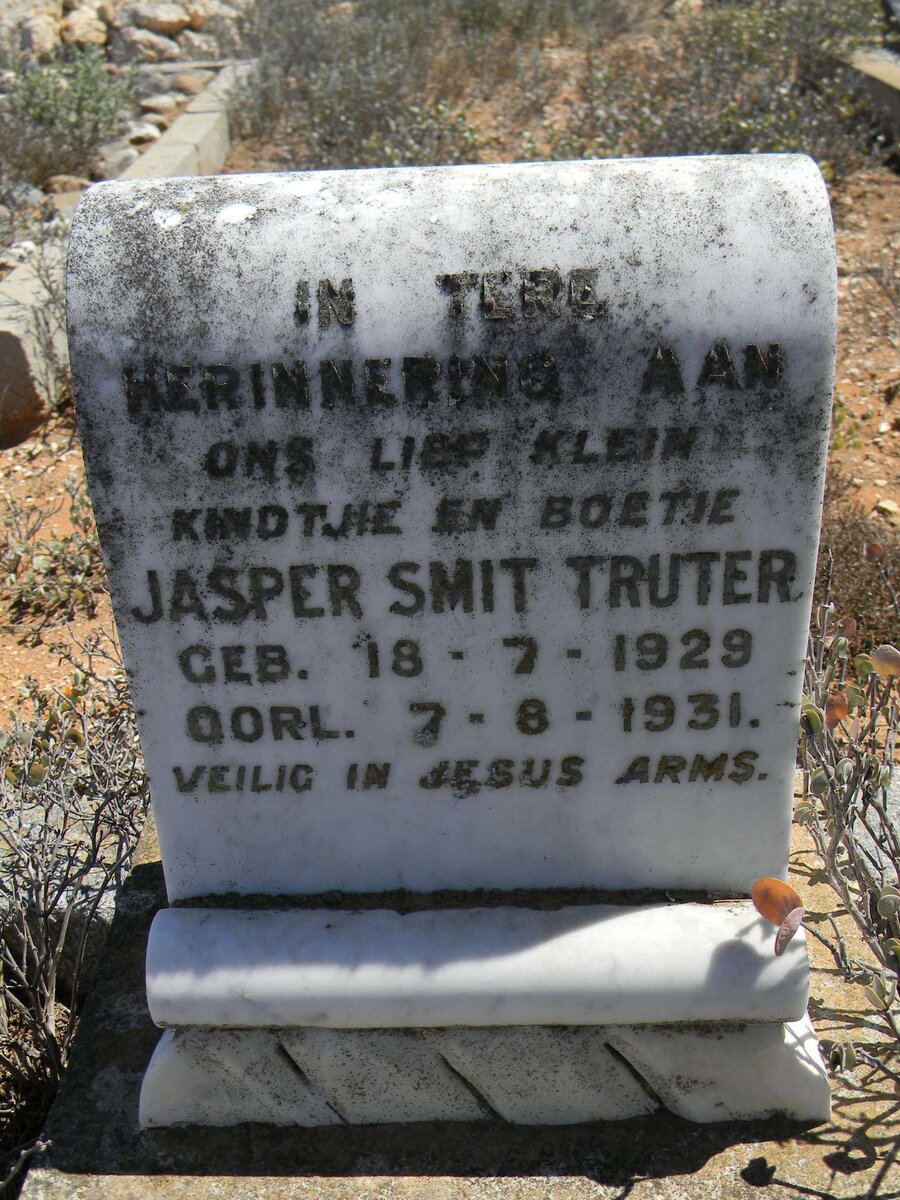 TRUTER Jasper Smit 1929-1931