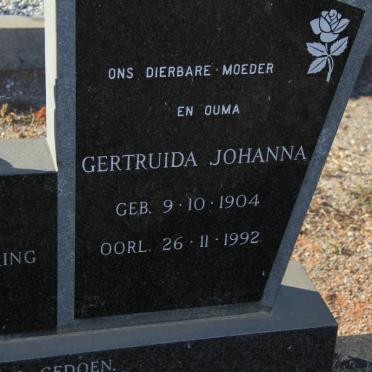 BRUYN Izak Johannes, de 1898-1974 &amp; Gertruida Johanna 1904-1992 