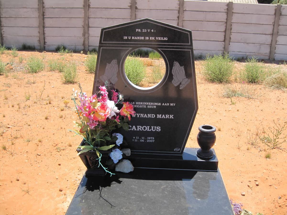 CAROLUS Wynand Mark 1973-2007