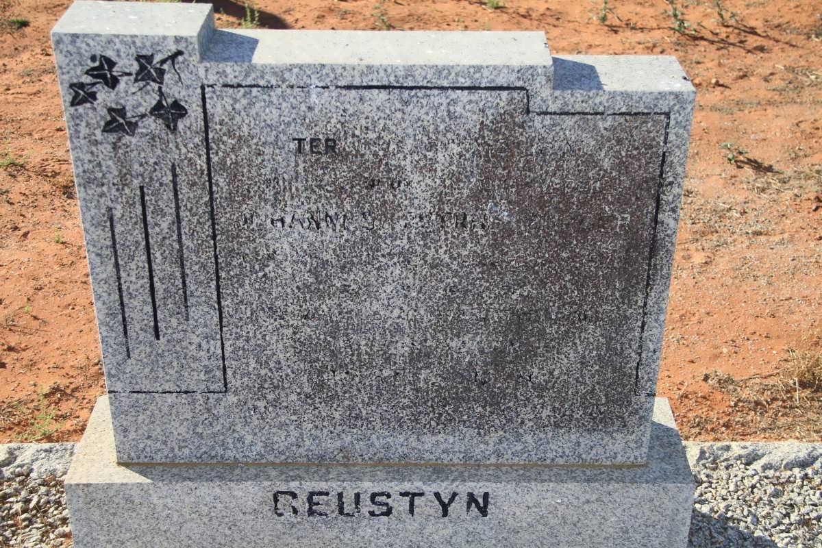 GEUSTYN Johannes Petrus