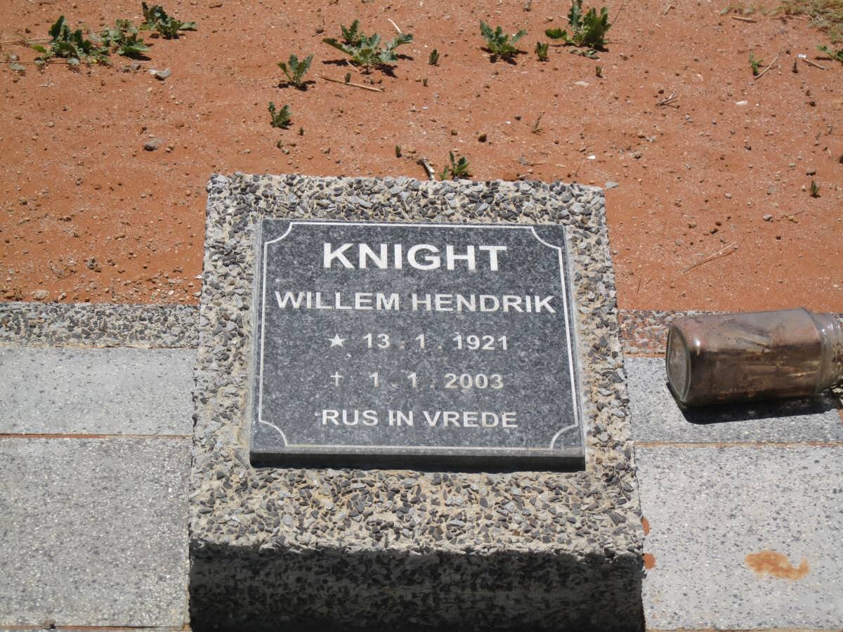 KNIGHT Willem Hendrik 1921-2003