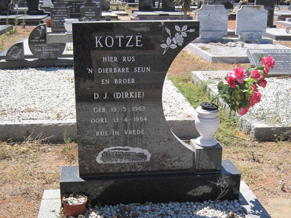 KOTZE D.J. 1963-1984
