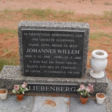 LIEBENBERG Johannes Willem 1945-2002