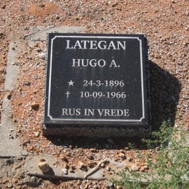 LATEGAN Hugo A. 1896-1966