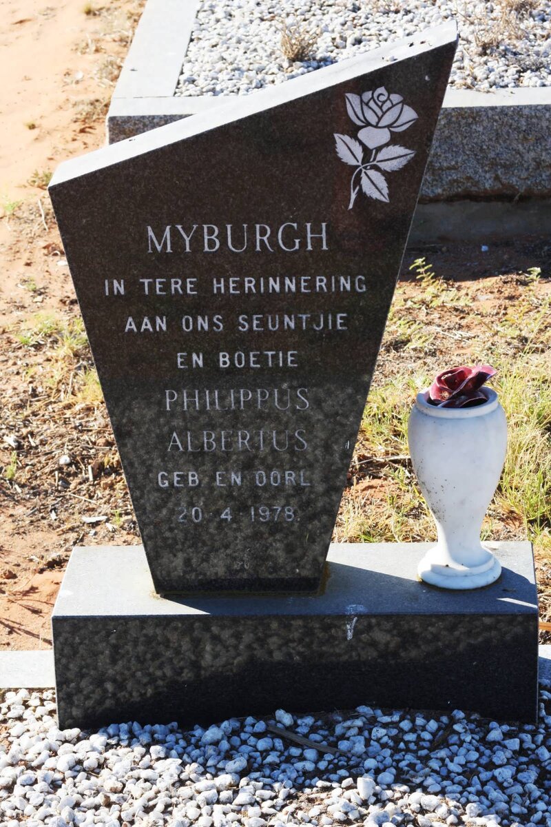 MYBURGH Philippus Albertus 1978-1978
