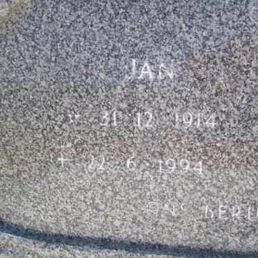 MERWE Jan, van der 1914-1994