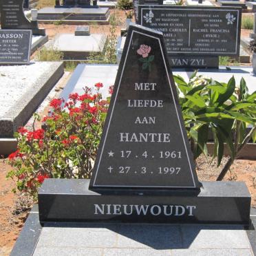 NIEUWOUDT Hantie 1961-1997