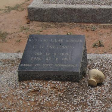PRETORIUS C.W. 1876-1965