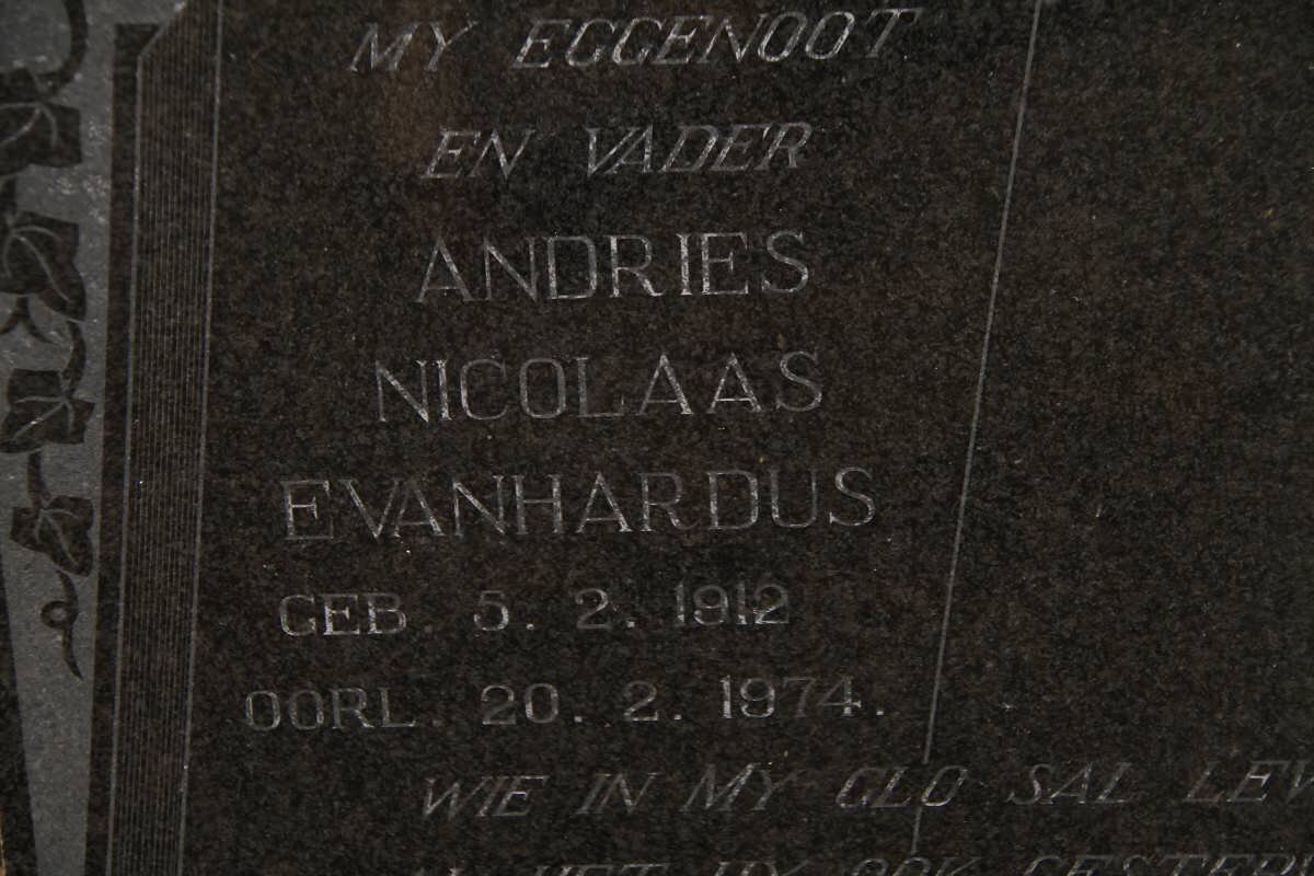SCHREUDER Andries Nicolaas Evanhardus 1912-1974