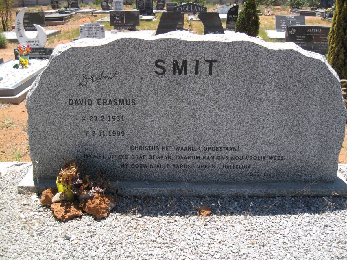 SMIT David Erasmus 1931-1999