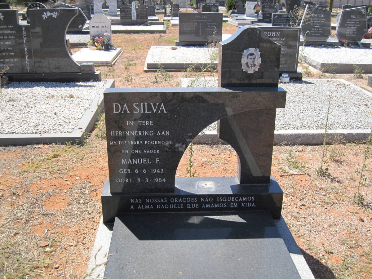SILVA Manuel F.. da 1943-1984