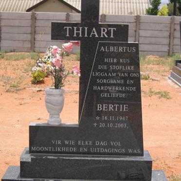 THIART Albertus 1947-2003