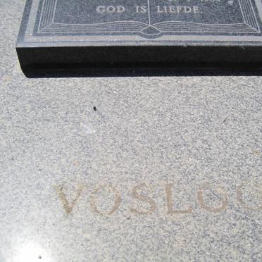 VOSLOO Maria Adriana 1927-1984