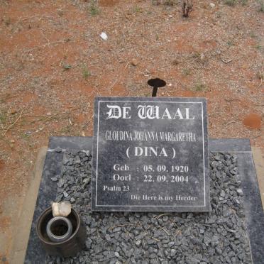 WAAL Gloudina Johanna Margaretha, de 1920-2004