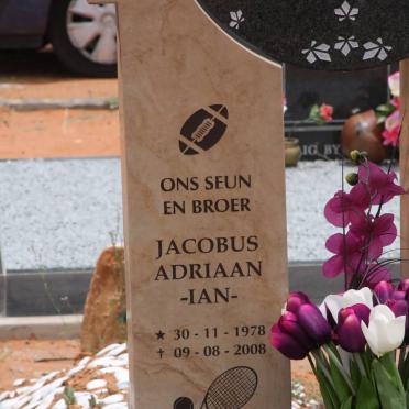 WIESE Jacobus Adriaan 1978-2008