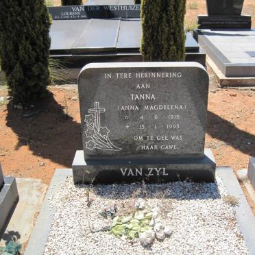 ZYL Anna Magdelena, van 1918-1995