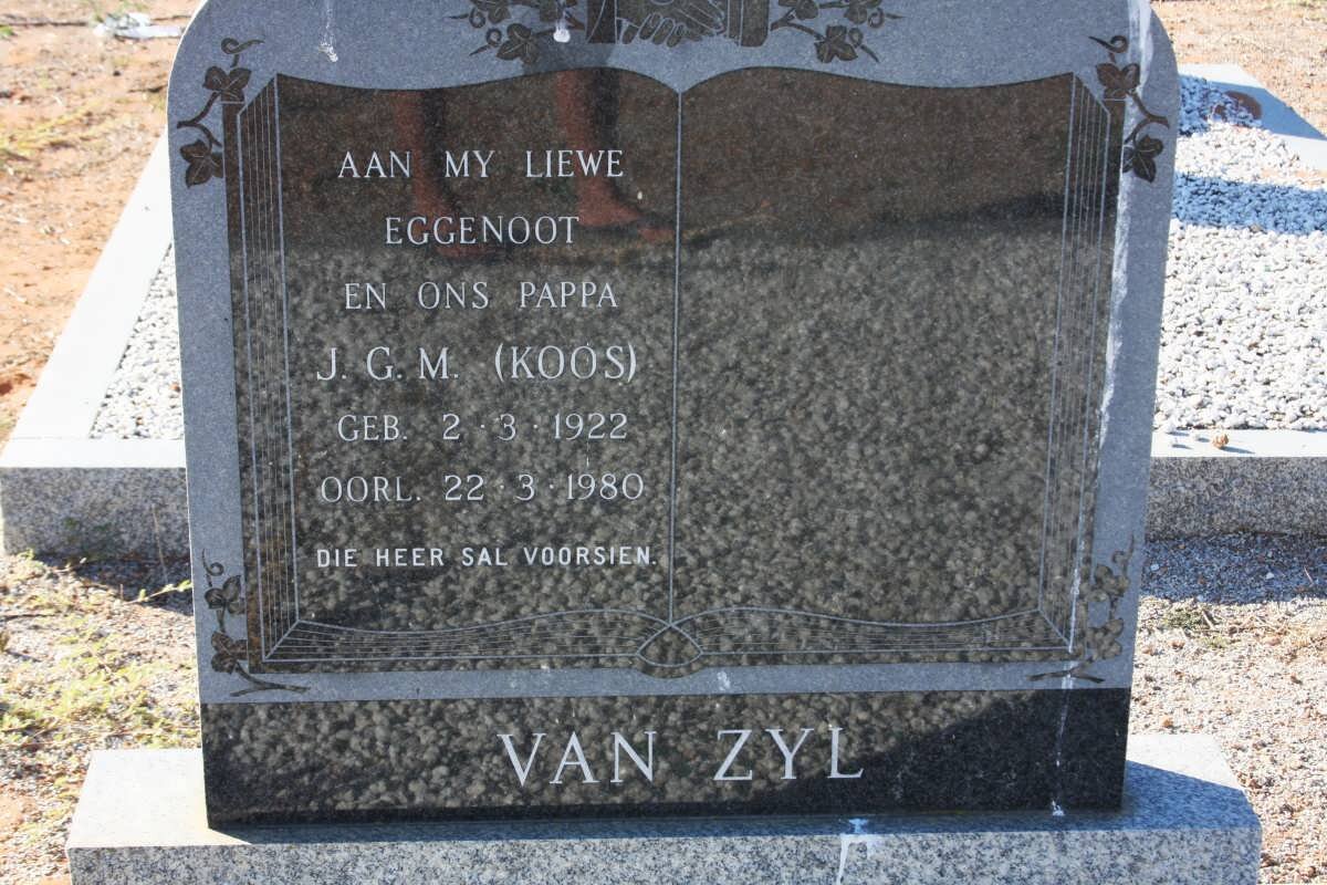ZYL  J.G.M., van 1922-1980