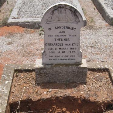 ZYL Theunis Gerhardus, van 1889-1957
