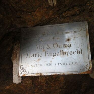 ENGELBRECHT Marie 1930-2013