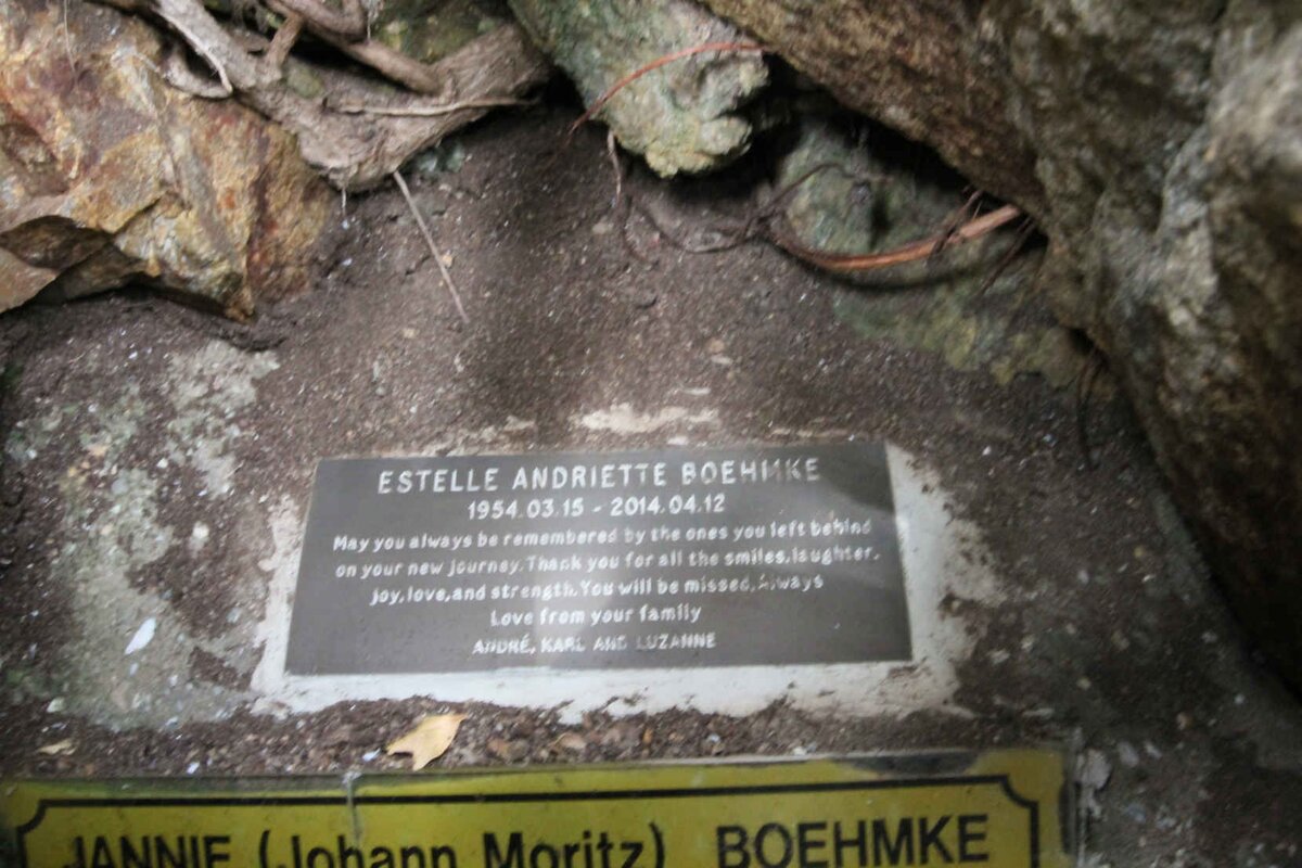 BOEHMKE Estelle Andriette 1954-2014