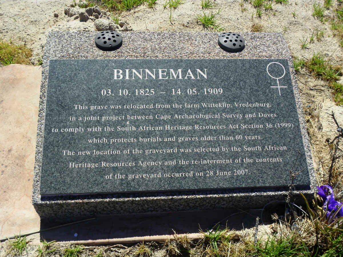 BINNEMAN ? 1825-1909