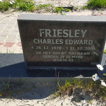 FRIESLEY Charles Edward 1970-2001