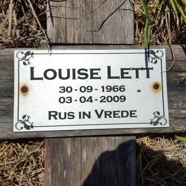 LETT Louise 1966-2009