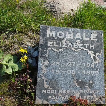 MOHALE Elizabeth 1947-1999