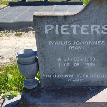 PIETERS Paulus Johannes 1960-1999