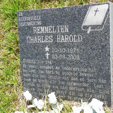 REMMELIEN Charles Harold 1971-2008