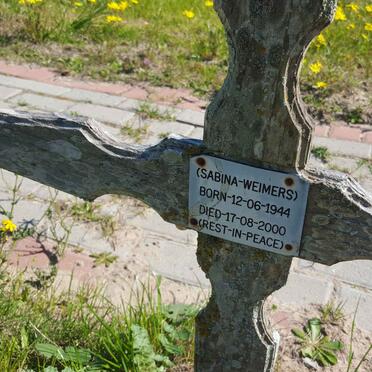 WEIMERS Sabina 1944-2000